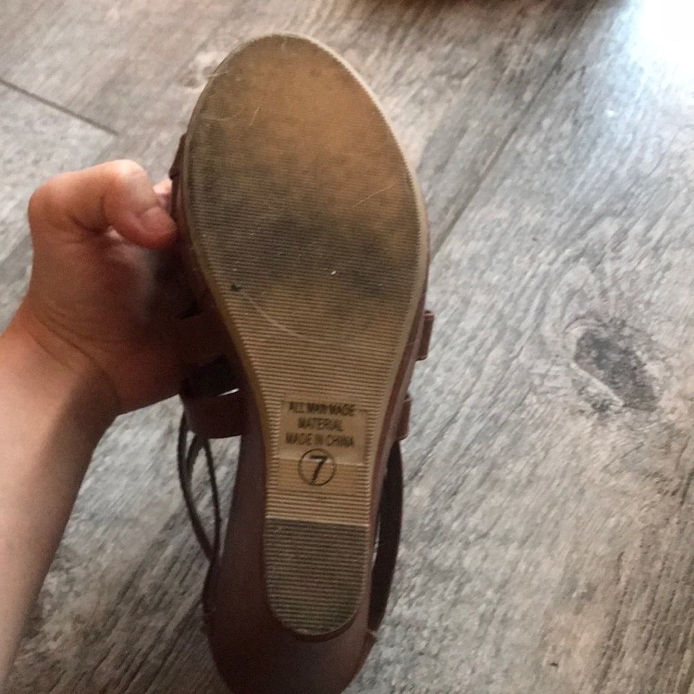 Brown Wedges - Picture 2 of 5